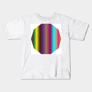 Ten Sides Polygon Kids T-Shirt